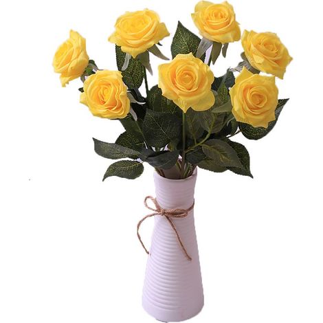 Bouquet de fleurs artificielles (rouge)-Online Store (1/2)