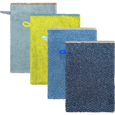 Set di panni esfolianti — 15 x 22 cm — Stile B (1/5)