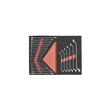 Werkzeug-Shadowboard  Ring- und Maulschlüssel  für BxT 490 x