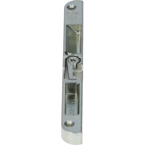 Ferco – Gâche pour crémone à défoncer 190mm – Finition ferGUard – Résistance accrue contre effraction – Installation facile pour portes