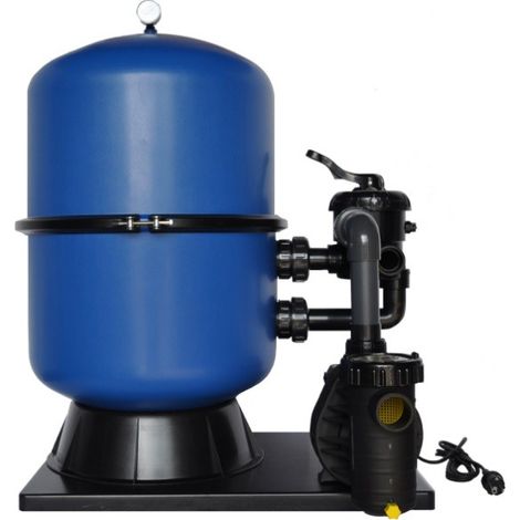 Sandfilteranlage OKU Pacific Ø 500 mm mit Aqua Plus 11 230 Volt Pumpe (1/3)
