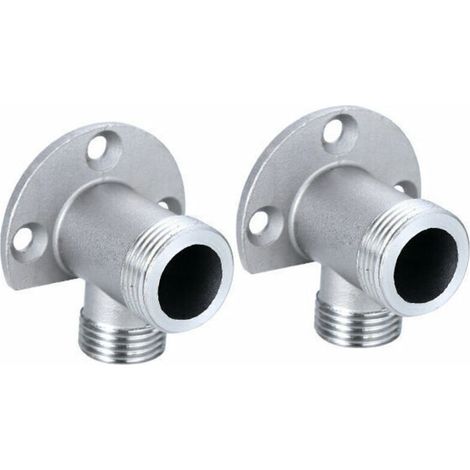 Kit d'installation pour connecter le tuyau pour robinet apparent. système de douche extérieur. mitigeur thermostatique. conversion encastré en surface (1/4)