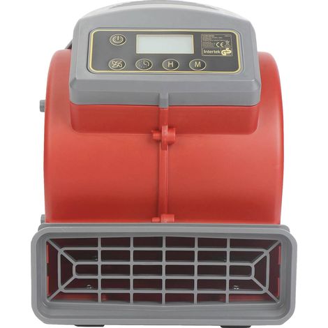 Déshumidificateur de sol 100 W – Débit d'air 10 m³/min – Bruit 50 dBA – Dimensions 275x240x305 mm – Écran LED, minuterie (1/4)