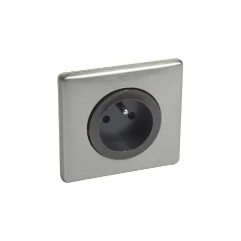 Prise connectée Céliane with Netatmo 16A 3680W - bornes automatiques -graphite (064895) (1/4)