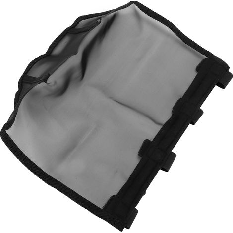Masque anti-mouches pour chevaux en Teslin respirant, protection faciale et couvre-nez équestre (1/5)