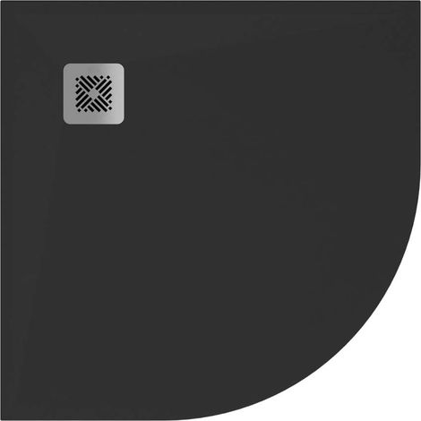 Jika Selina - Duschwanne 80 × 80 cm, Anti-Slip, schwarz H2142K6R110001 (1/2)