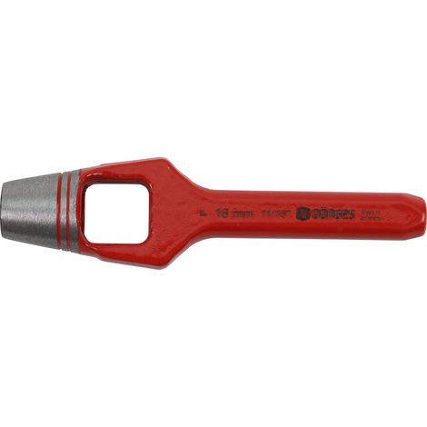 Poinon DIN 7200 A, revtement rouge