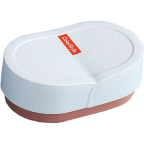 Boîte à savon de vidange avec couvercle, porte-savon sans poinçon de salle de bain, porte-savon fait main, porte-savon de vidange