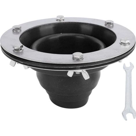 Kit de raccordement pour poêle de tente, tuyau en silicone haute température, solin de toit, tible avec les sections à triple paroi, noir (1/4)