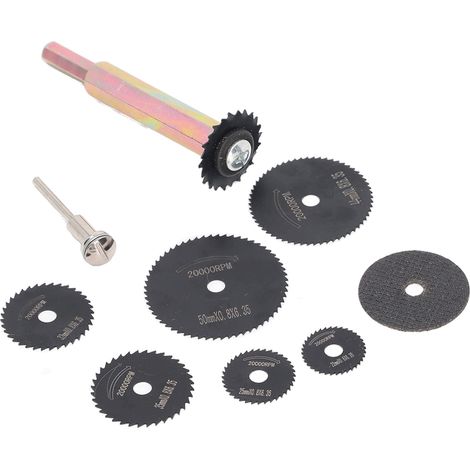 Coupe-tubes en plastique avec disque à aiguiser, ensemble de lames de scie pour tuyauterie PVC.