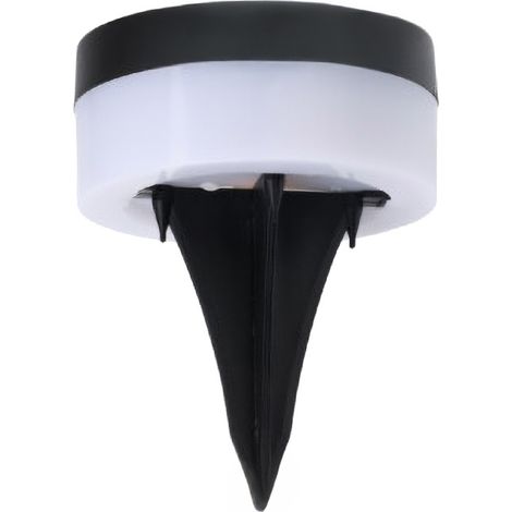 Solar-Gartenleuchte LED 12 cm, warmweißes Licht, wasserdicht (1/2)