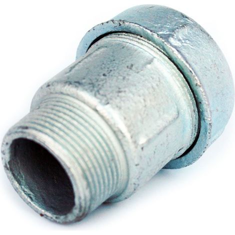 1 1/2" x 50mm raccords conjointes de compression tuyau filetage male union (1/5)
