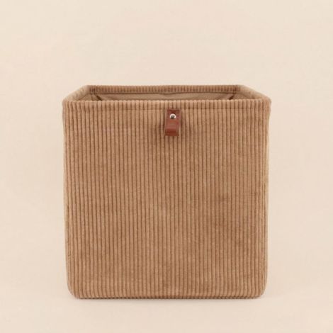 Cube de rangement en velours 31x3cm