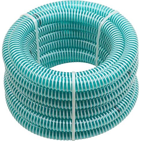 Meister Tuyau d'aspiration 25,4 mm (1``) 7 m Vert Transparent