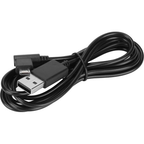 Câble de recharge USB 480 Mbps en forme de L 1,8 m noir Micro USB vers USB pour CTL480 CTL690 synchronisation des données (1/5)