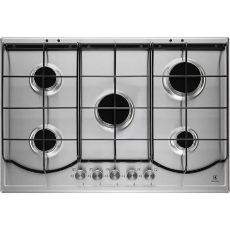 Electrolux PQ750X. Colore del prodotto: Acciaio inox, Posizionamento dell'apparecchio: Da incasso, Tipo di piano cottura: Gas. Tipo di controllo: Manopola, Posizione di controllo: Frontale. Larghez... (1/2)