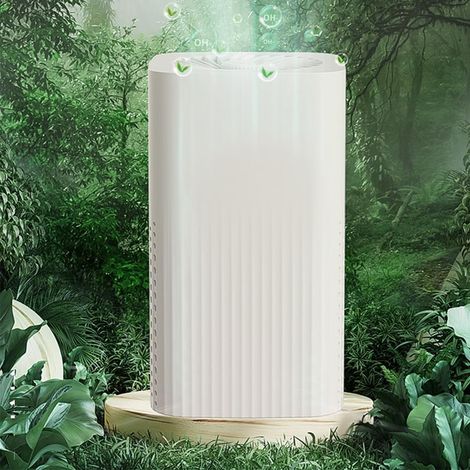 Air Purifier for Home Bedroom with Aromatherapy Diffuser Quiet Air Purifier with Fragnance Tablets for Car Office Pollen Smell Sleep Mode Compact (1/5)