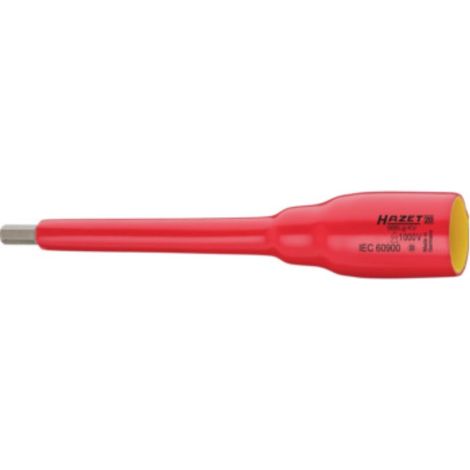 Tournevis à douille isolés 986LG-8KV carré creux 12,5 mm (1/2 pouce) profil hexagonal interne 8 mm HAZET