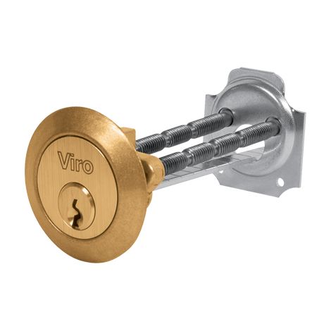 CILINDRO ESTERNO STACCATO 708 VIRO  OTTONE CHIAVI 3 MM 90 MAX