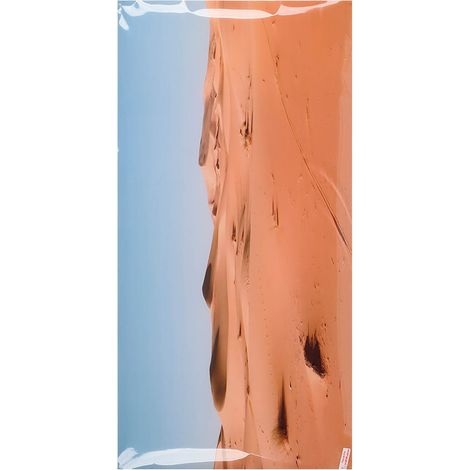 Poster pour aquarium en PVC autocollant imperméable 3D style désert, décor de fond pour aquarium, 122 x 50 cm (1/5)