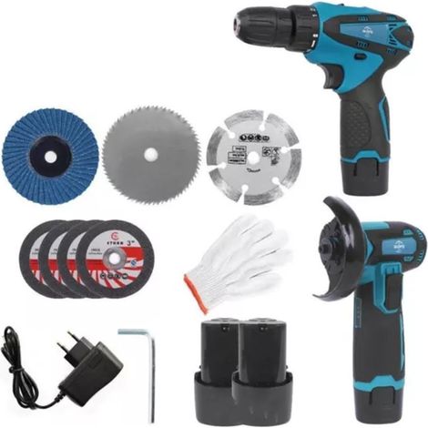 Tournevis Set + Batterie 18v Batterie Batterie Avec Accessoires (1/5)