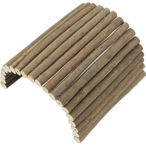Tunnel en bois pour Hamster, pont pliable pour petits animaux, pour gerbille, cochon d'inde, Chinchilla, furet, hérisson, Rat, 20x30cm