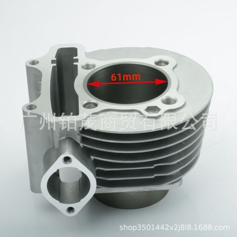Speziell gelieferter GY6150 Motorradzylinder zur Hubraumerweiterung von 150 cm³ auf 200 cm³. GY6 200 Zylindersatz, 61 mm. (1/4)