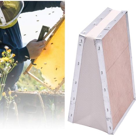 Royal Beehive Luftkasten, Imkereiausrüstungskasten aus PVC, Leder und Sperrholz, ersetzt durch einen Bienenstockclip