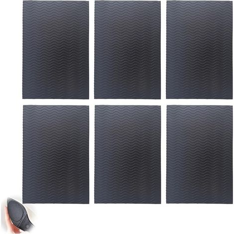 6 Piece Non-Slip Insoles, Self-Adhesive Shoe Pads, Non-Slip Shoe Pads, Non-Slip Sole Protectors for All Sizes, Noise Reduction (1/5)