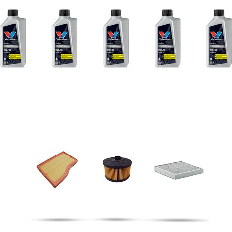 Kit tagliando 3 FILTRI e 5L OLIO compatibile con Mercedes Classe A (w177) 200 110kw Dal 2018 (1/5)