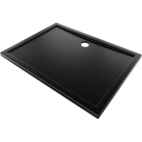 Mexen Flow piatto doccia rettangolare slim 100 x 75 cm, nero opaco - 46R707510 (1/5)