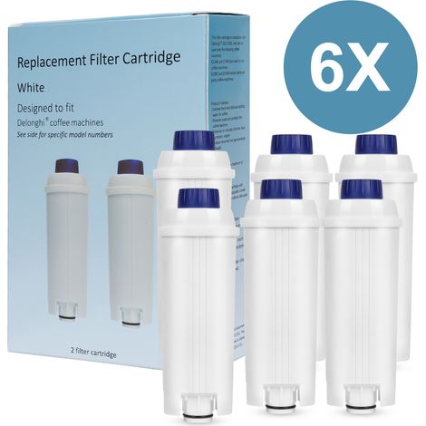 EINFEBEN Filtre eau pour Delonghi remplacement pour DeLonghi DLS C002 ECAM ETAM EC680 EC800 machine à café automatique machine à expresso 6× (1/5)