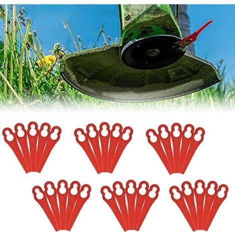 Trimmer Blade - Brand - Model - Plastic Blades - For Garden and Lawn (1/4)