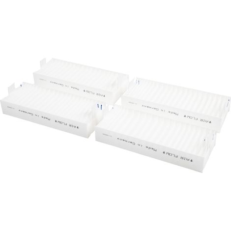 Filtro acústico AllSpares (4 uds.) para campanas extractoras compatibles con Bosch Siemens Neff 17004801, HEZ9VEDU0 / Siemens HZ9VEDU0 / Neff Z811DU0 y Gaggenau CA084010 (192 x 75 x 35 mm) (1/5)
