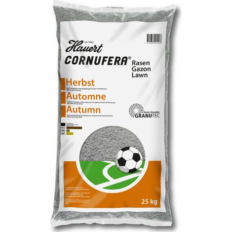 Hauert Cornufera Herbst Rasendünger 25 kg Herbstdünger Herbstrasendünger