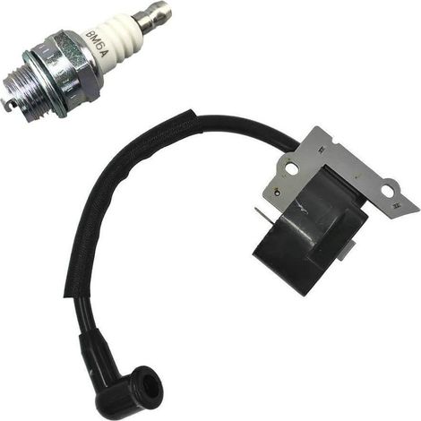 Compatible with part number 545024901 and models FL20/FL23/FL26/XT260/FL25C: High-voltage ignition coil for lawnmower and garden equipment engines, special accessory