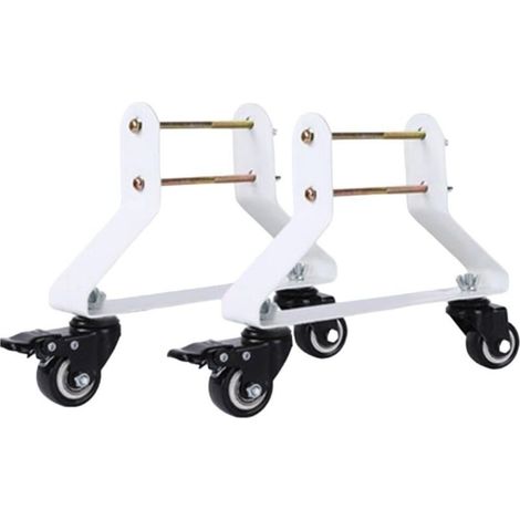 Set of 2 electric radiator brackets, special mobile pulley bracket for electric radiators, radiator oil pulley, oil base, radiator wheel (1/5)