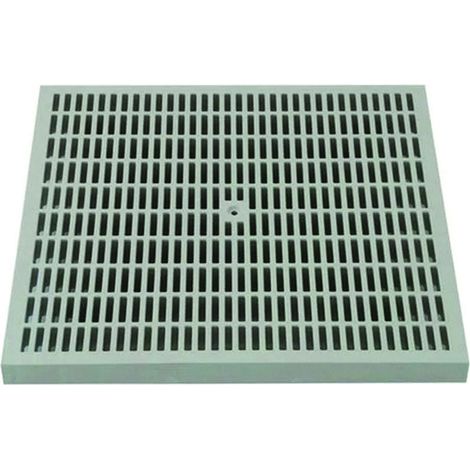 Chiusino Grigliato Per Pozzetto Apertura Con Bullone - cm.55x55