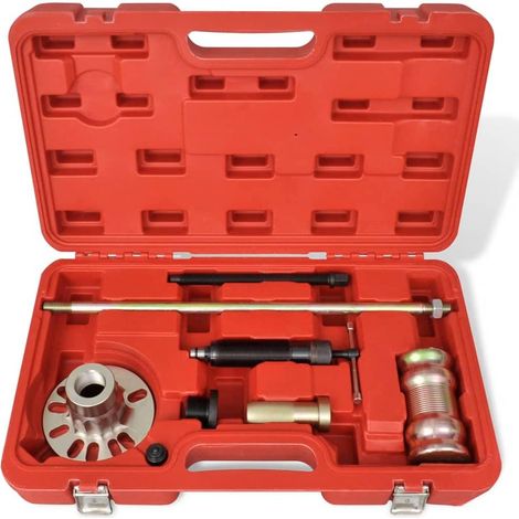 Juego de extractor de cubo de rueda hidráulico, herramientas de taller de garaje para coche, 10 toneladas, 020004184 (1/5)