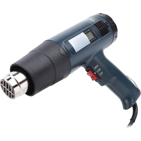 Pistolet à air chaud professionnel à température réglable pour usage industriel GJ-8016LCD 1600 W, prise 220 V EU (1/5)