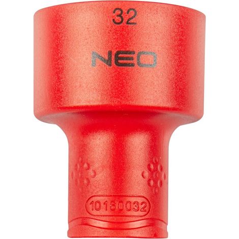 Vaso hexagonal de 1/2" (32 mm) 1000 V