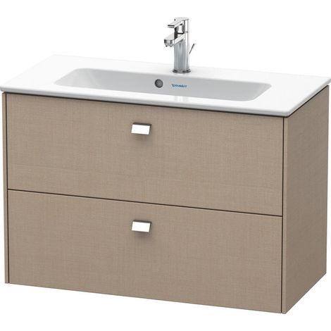 Support inférieur WT BRIOSO COMPACT, poignée chromée, 553x820x389 mm, lin. (1/2)
