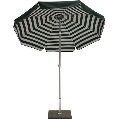 Parasol en acier et coton Venezia Vert 200