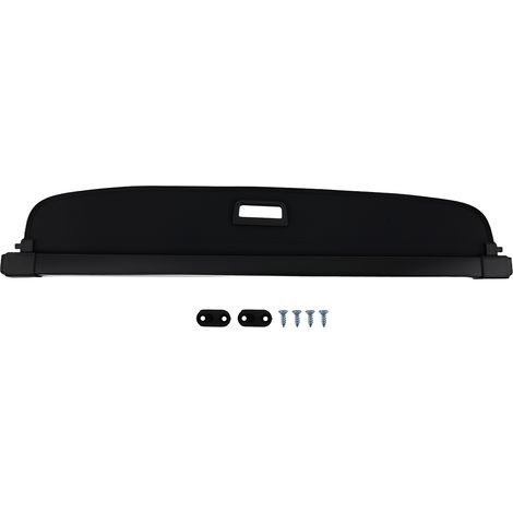 Black Luggage Cover for Audi Q3 12-15 1315Q3 Retractable Rear Parcel Shelf (1/5)