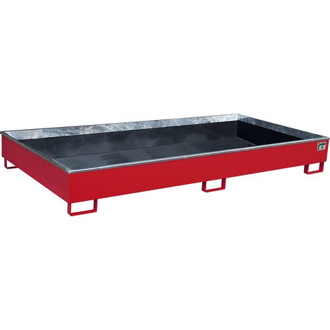 eurokraft pro, Cuve de rétention pour rayonnage avec insert en