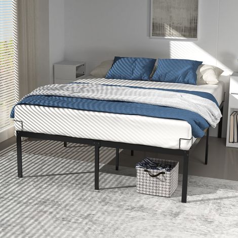VOUNOT® Cama 140x190cm Altura 36cm con Fijaciones (1/5)