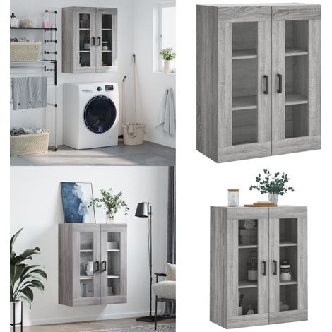 Wandschrank Grau Sonoma 69,5x34x90 cm - Wandschrank - Wandschränke - Home & Living (1/5)