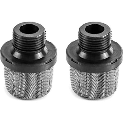 Filtre d'entrée pour pulvérisateur de peinture sans air 288716, lot de 2 filtres de rechange 3/4 pouce pour pulvérisateur de peinture sans air (1/5)