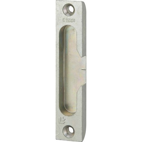 Gâche galet encastrable réversible pour porte bois 98x18x9mm – Acier FerGuard® – Compatible Europa, Decena, Fercomatic – Installation discrète – Ferco By Thirard (1/2)