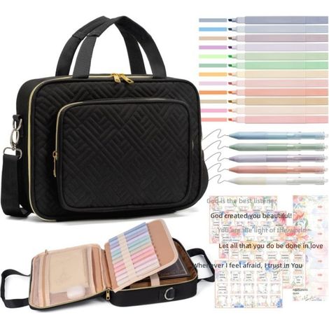 Sacoche pour ordinateur portable femme, mallette professionnelle infirmière sac à main professionnel (1/5)